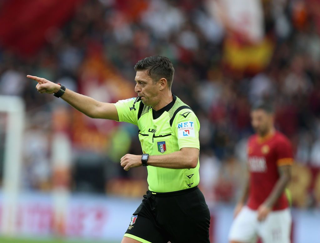 Napoli-Inter, dirige Rocchi