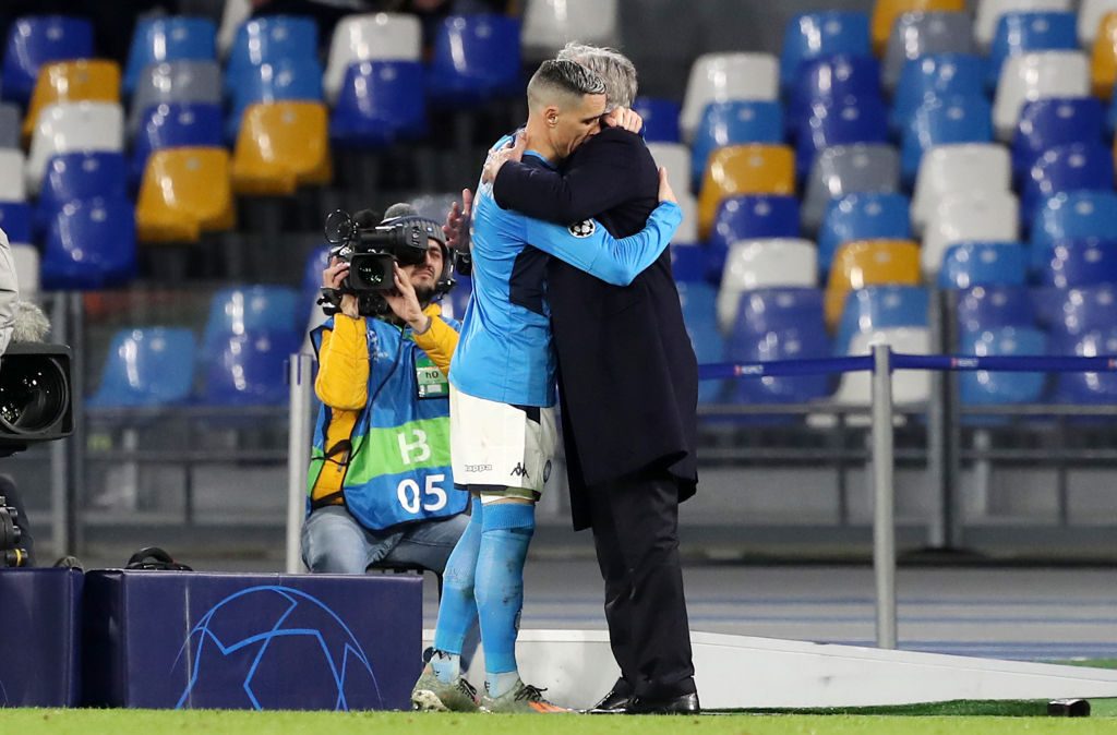 Ancelotti ultimo giorno Napoli