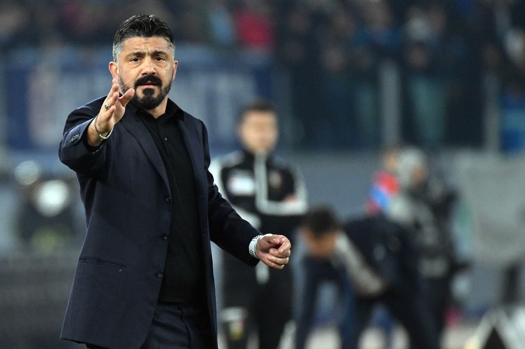 Napoli Lecce, Gattuso