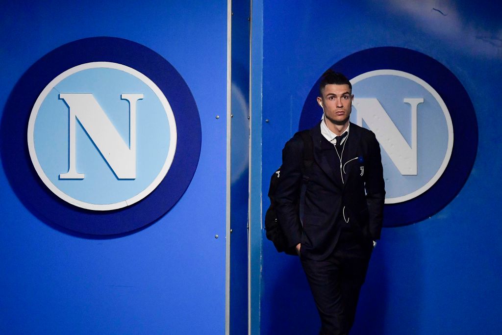 Napoli Juventus, sotto accusa il look di Ronaldo