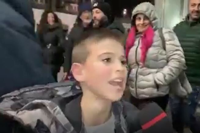 Napoli-Juventus, parla il bambino che ha rifiutato la maglia bianconera