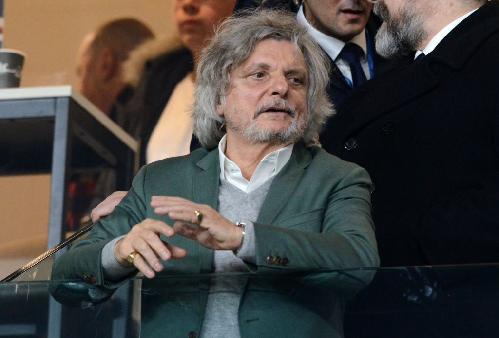 Ferrero su Juve Sampdoria
