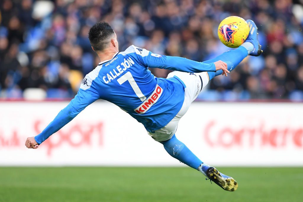 Callejon, l'addio al Napoli