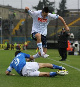 brescia napoli hamsik