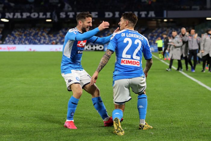 Mertens siparietto Napoli Torino