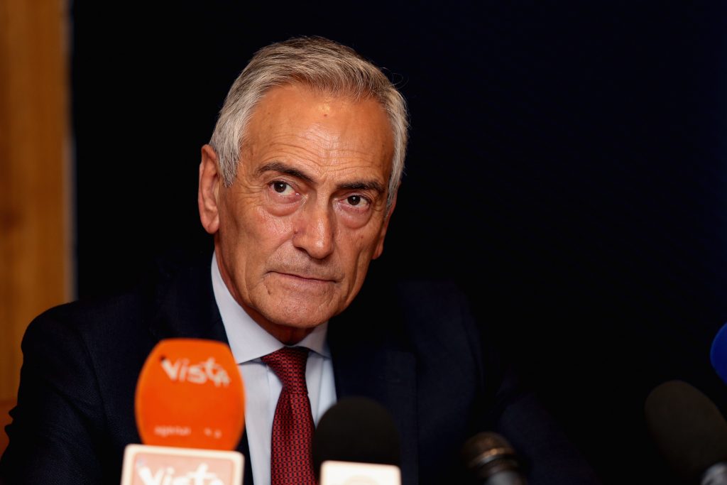 Gravina, le parole sul campionato
