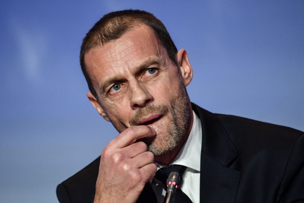 Ceferin, le decisioni della Uefa