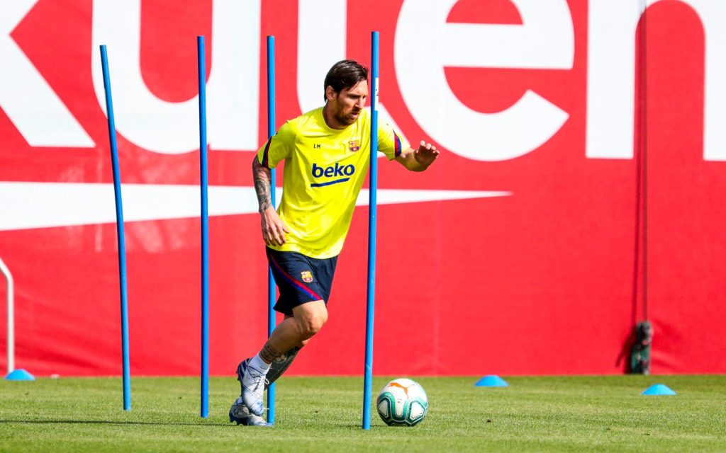 Liga, allenamenti a squadre