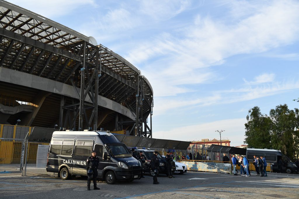 Napoli, i dettagli della rifinitura