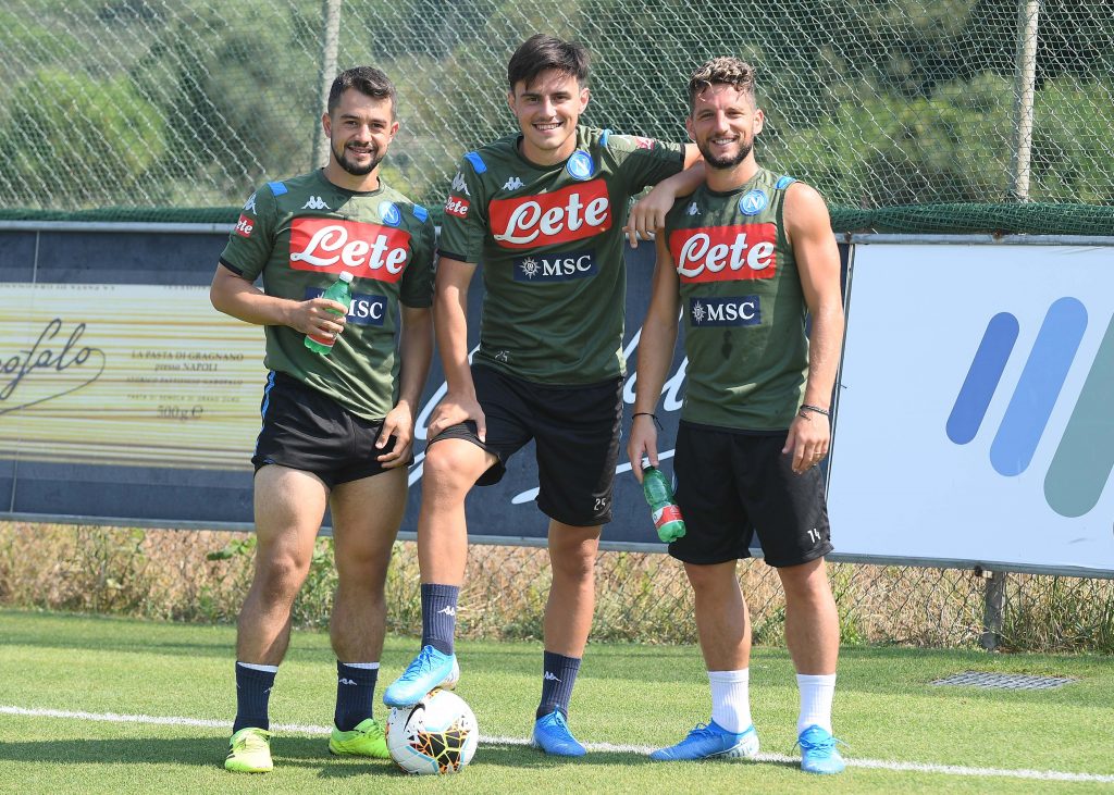 Napoli, rifinitura al San Paolo