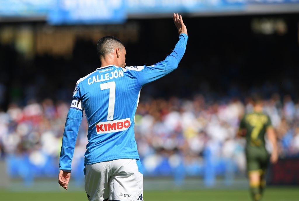 Callejon addio Napoli