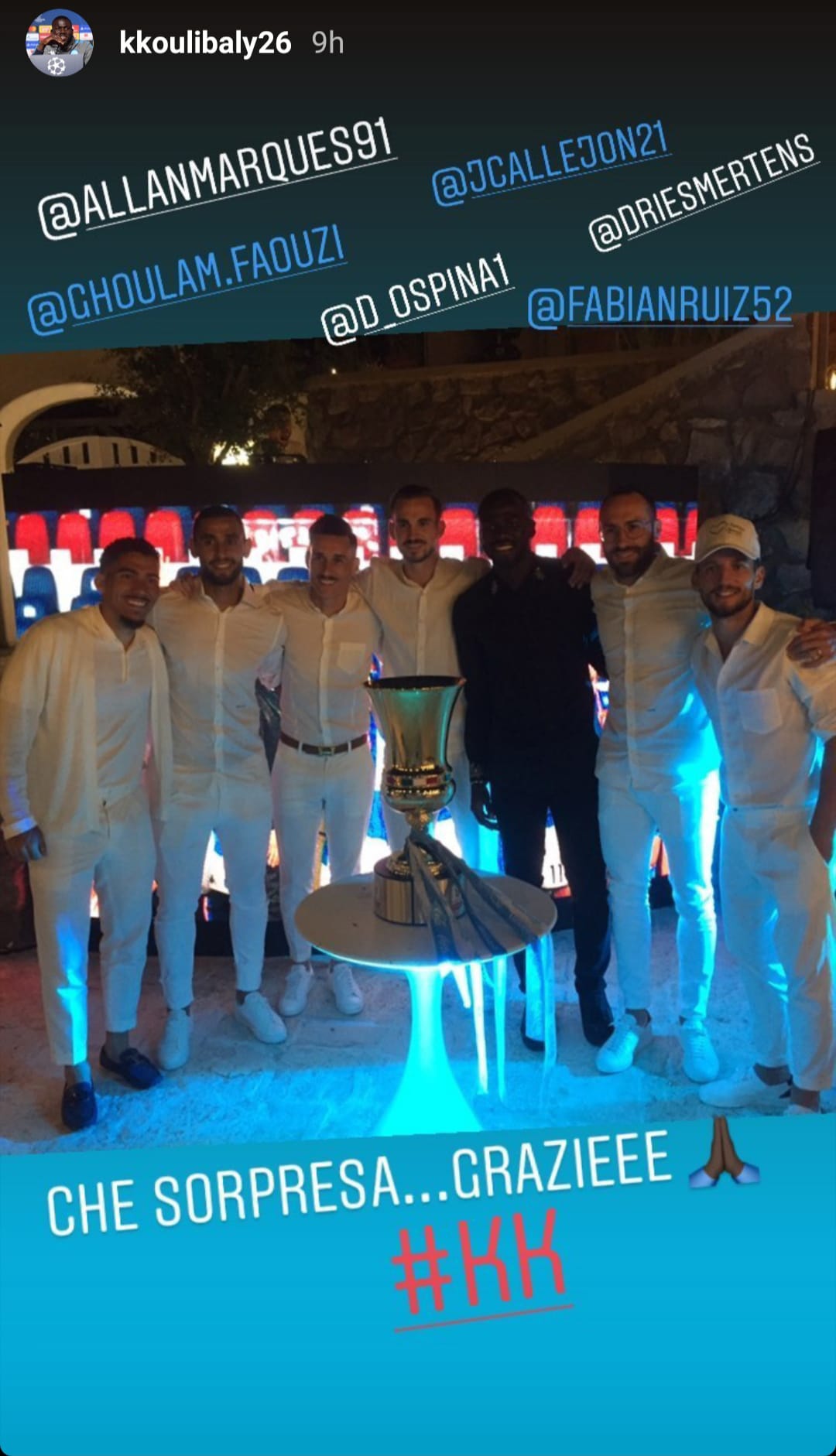 Koulibaly, compleanno