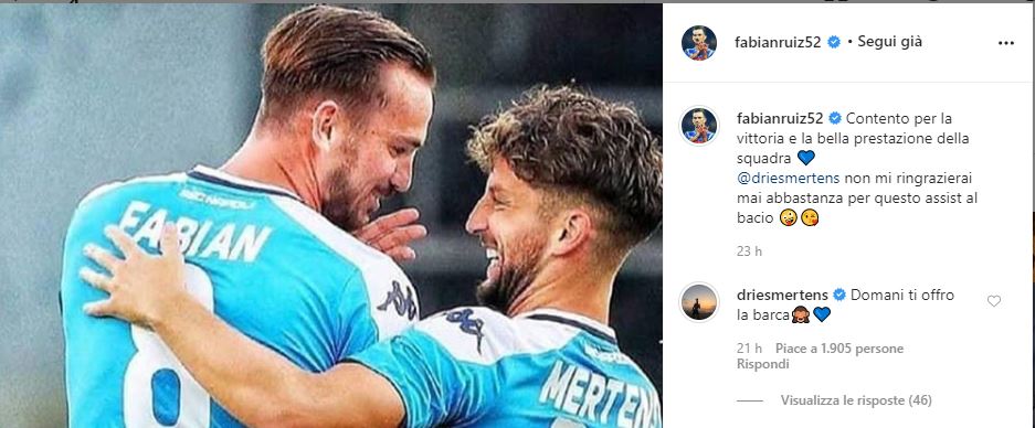 Mertens-Fabian, il botta e risposta