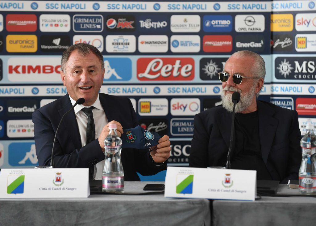 Ritiro Napoli Covid