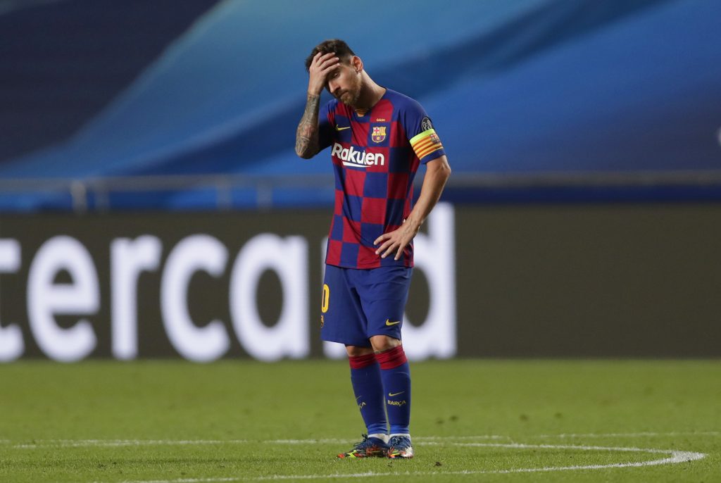 messi capitano barcellona