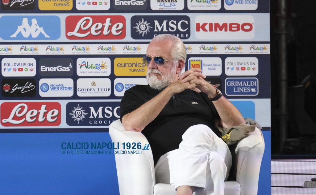 de laurentiis tifosi video