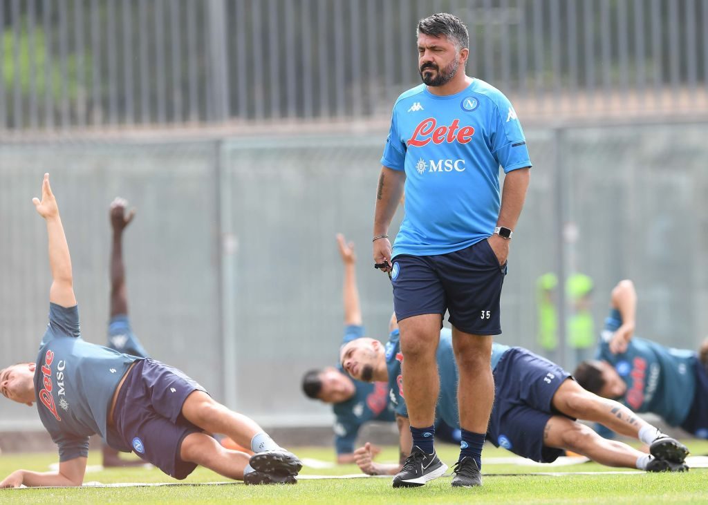 gattuso allenamenti napoli