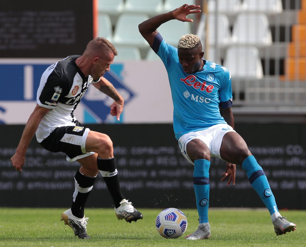 Osimhen Parma-Napoli