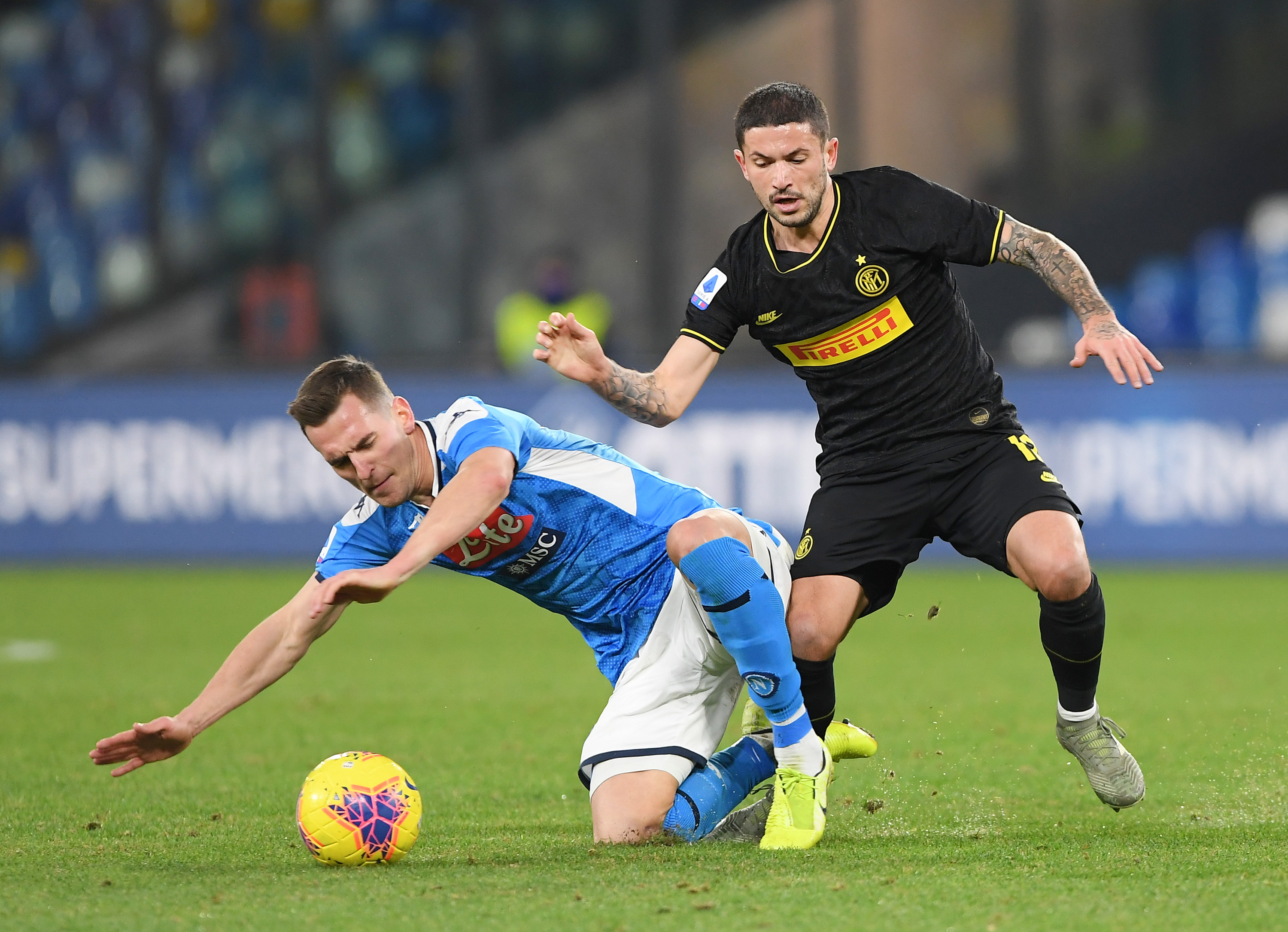 Milik, Inter