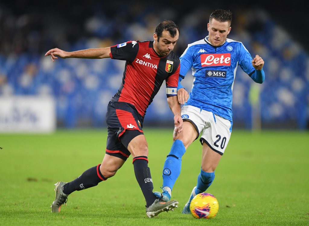 zielinski genoa napoli