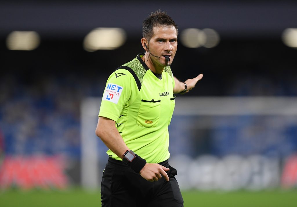 Udinese Napoli arbitro