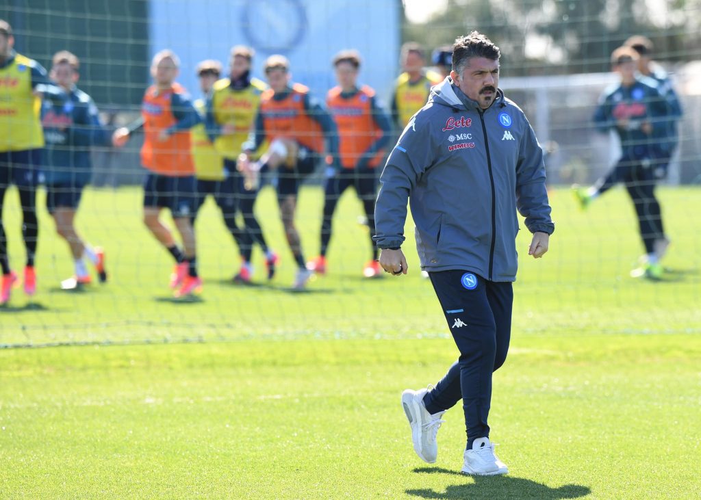 Allenamento Napoli