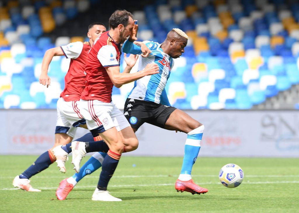 Gol annullato ad Osimhen